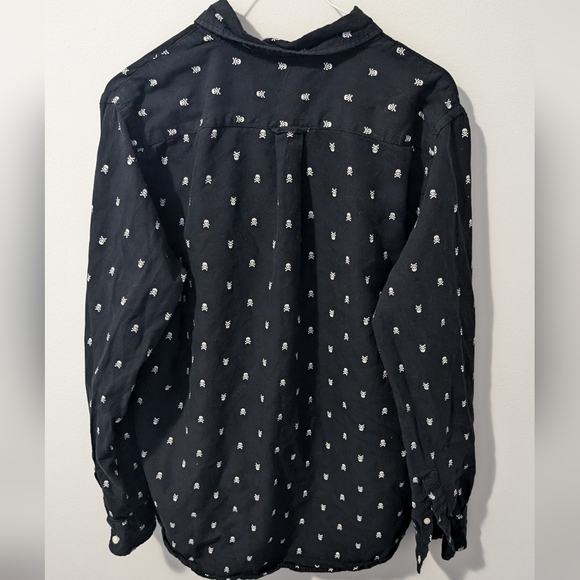 Joe Fresh Skull Print Dress Shirt - US M - Picture 10 of 14